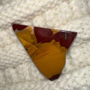 Polished Mooklite Pocket stone /!Worry stone / Mini slab / cabochon